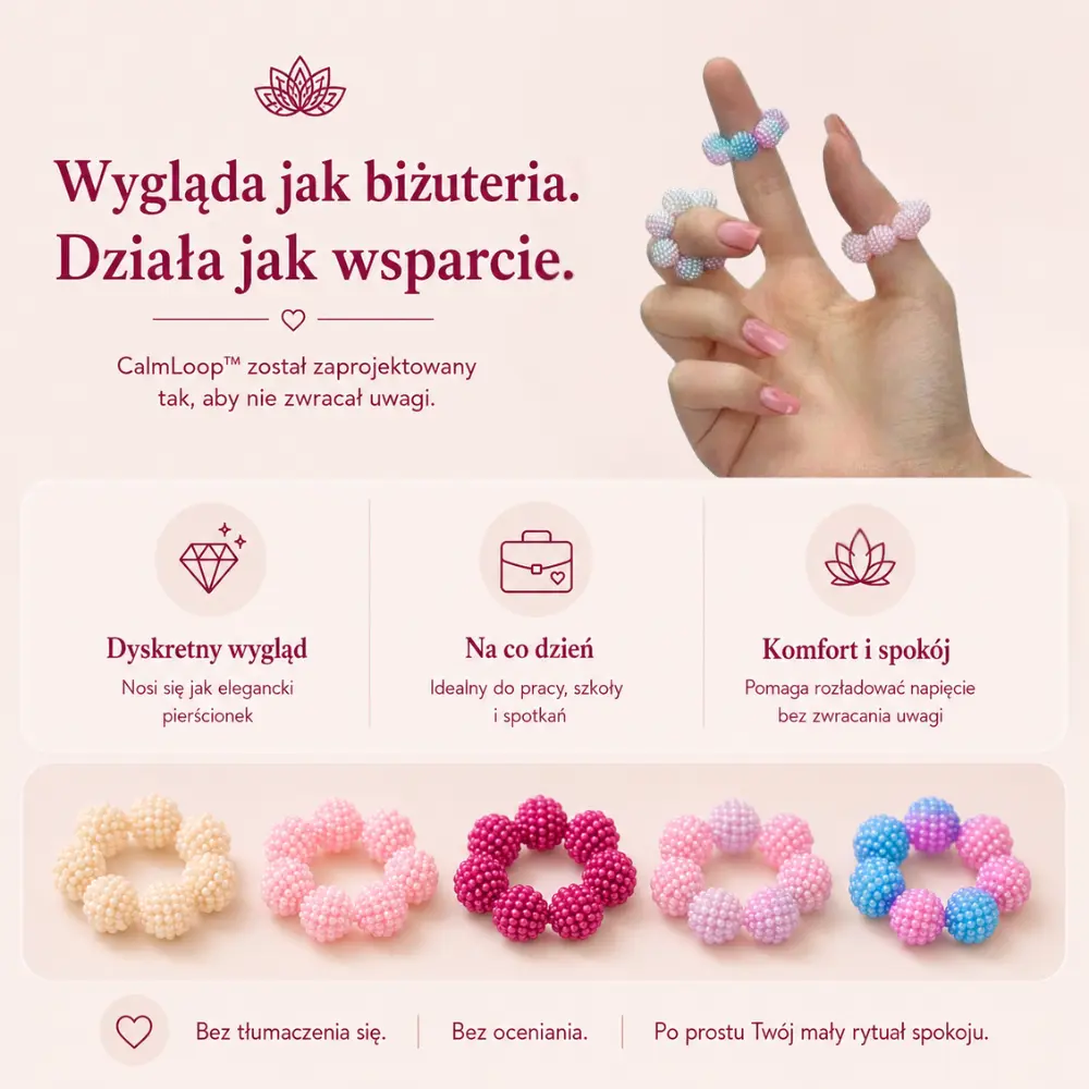 CalmLoop – wygląda jak biżuteria