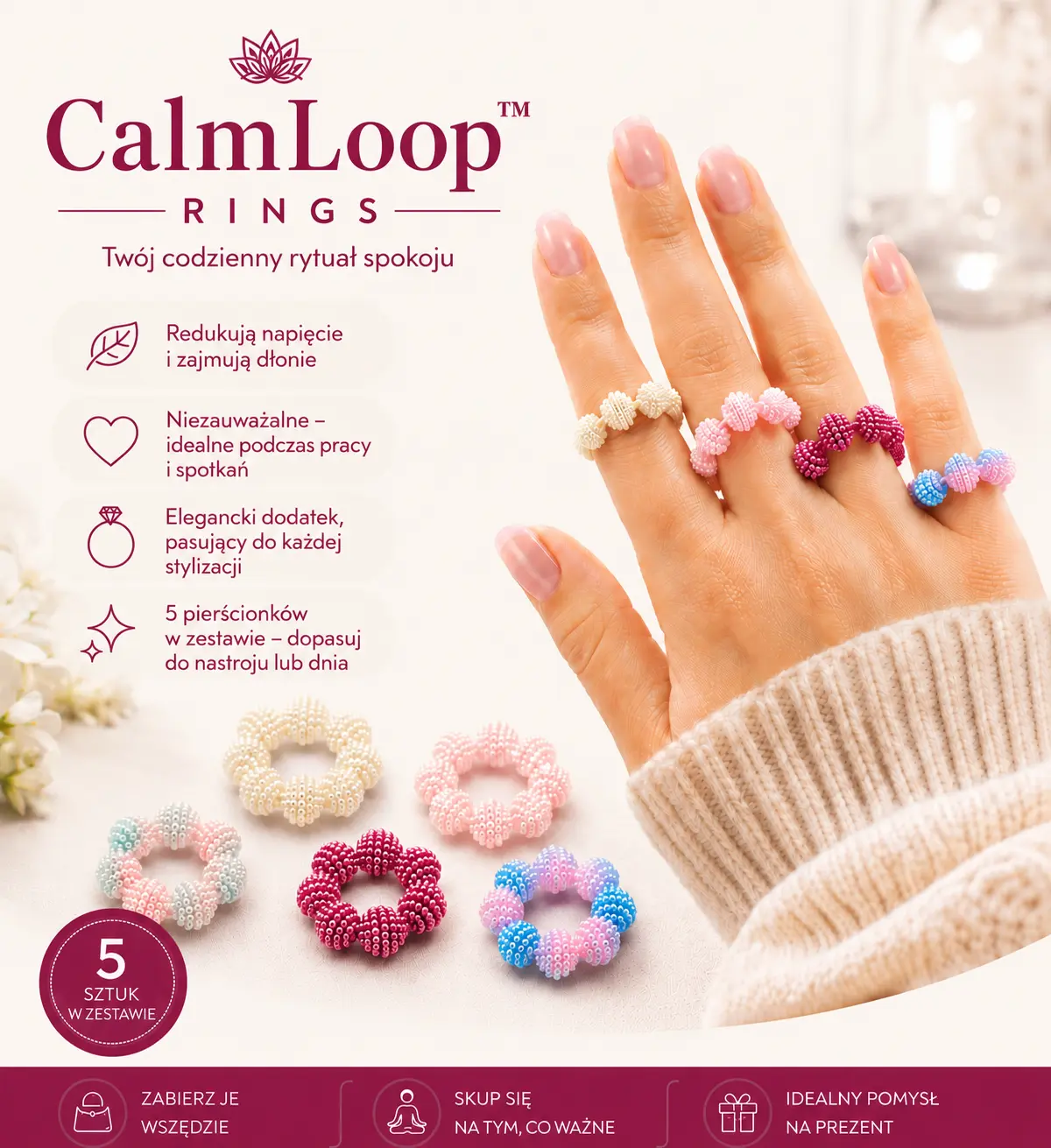 CalmLoop™ Rings